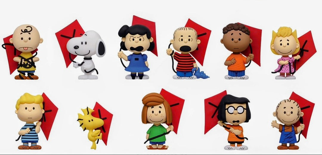 Peanuts 75th Anniversary Series 3 3D Foam Mystery Bag Clips