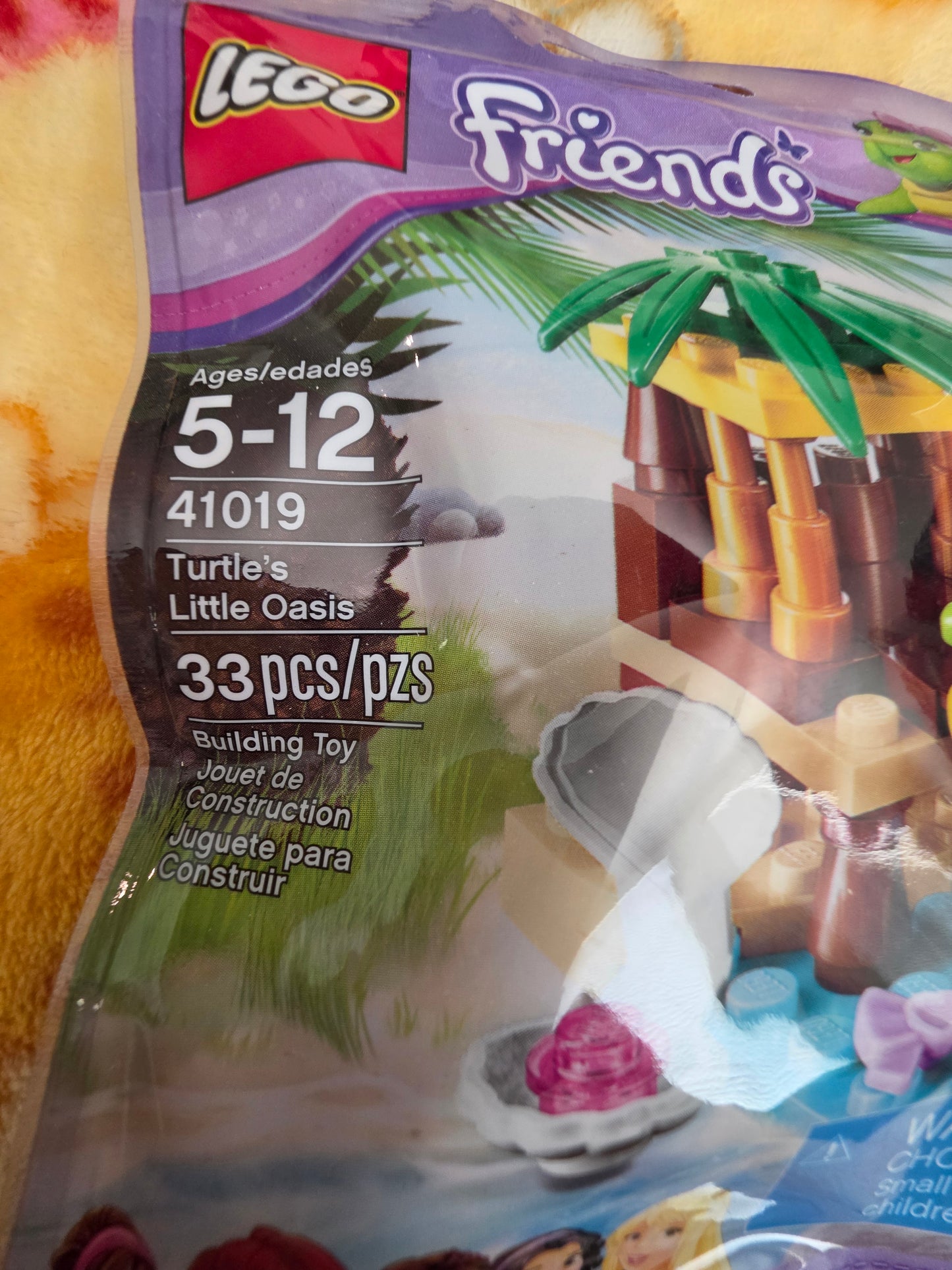 Lego Friends 41019 Turtle Tiki Hut Series 1 Set "Retired"