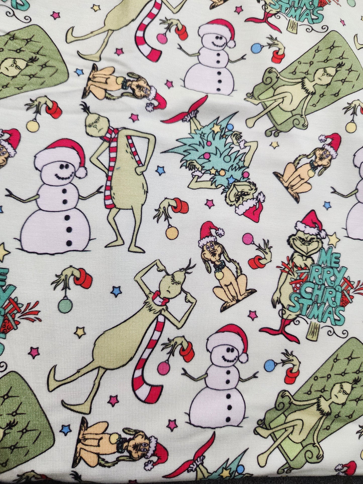 CP Dr. Seuss The Grinch Mean Holiday Jogger Leggings