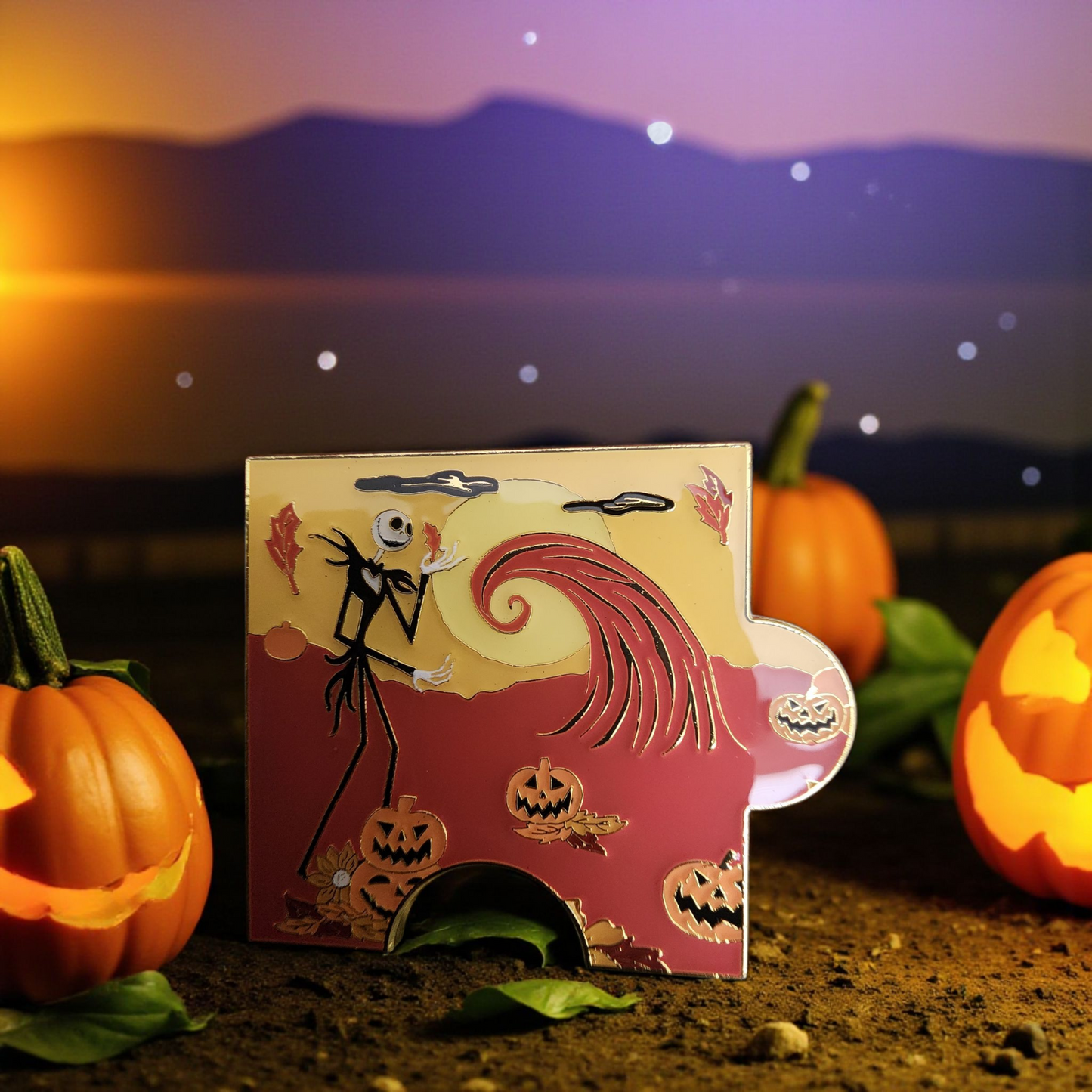 Loungefly Disney Nightmare Before Christmas Fall Harvest Puzzle Mystery Pins