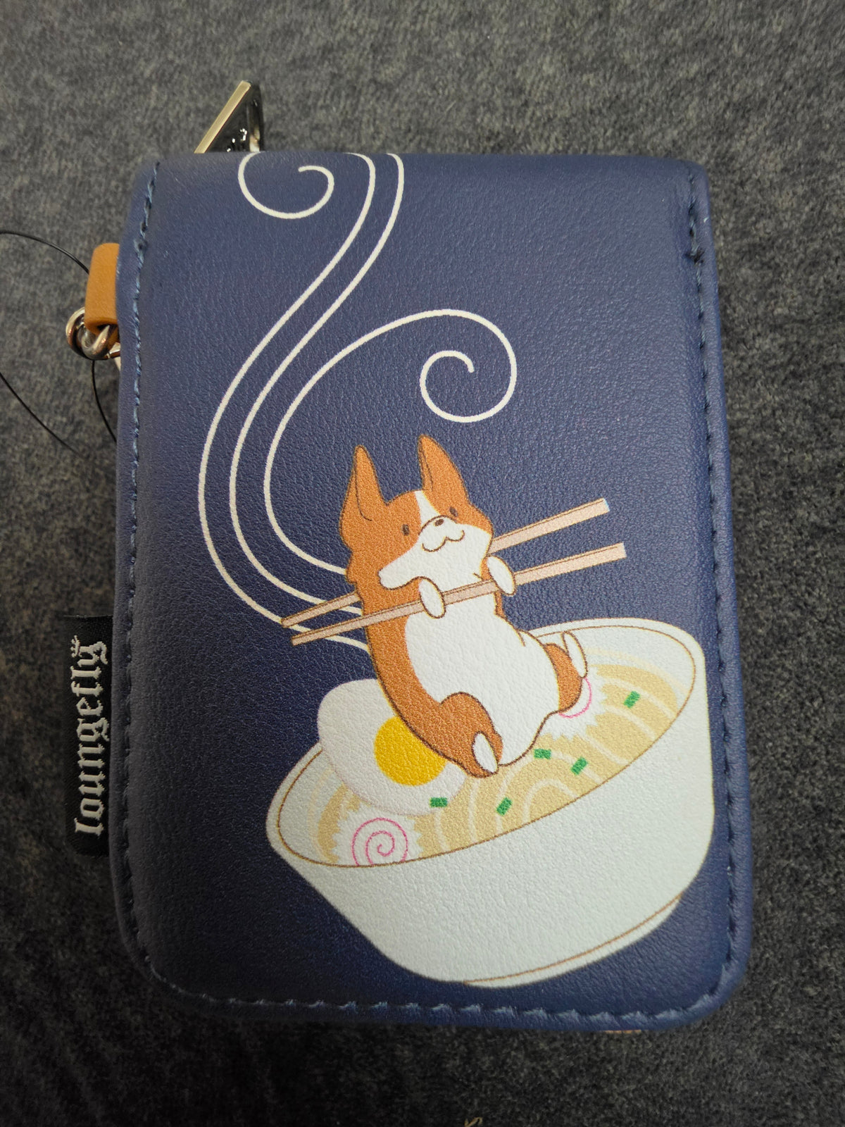 Loungefly Corgi Noodles Acorden Card Holder