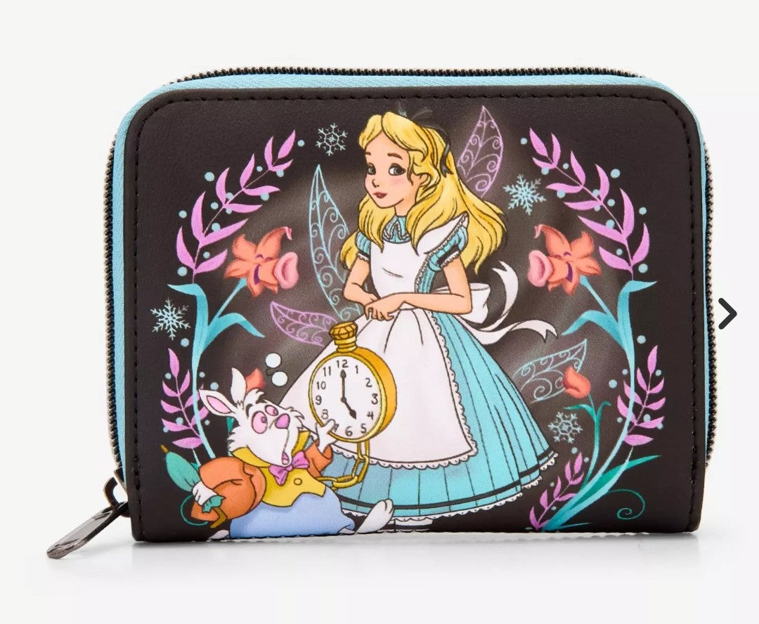 Loungefly Disney Alice in Wonderland Floral Wallet