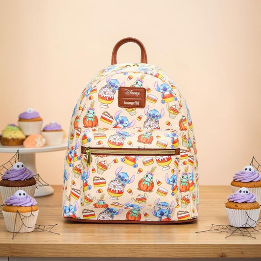 Loungefly Disney Stitch and Scrump Halloween Sweet Treats Backpack