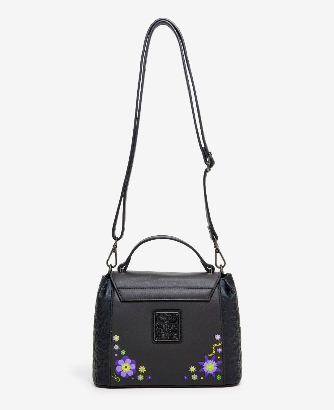 Loungefly Disney Nightmare Before Christmas Oggie Boggie Floral Crossbody Bag