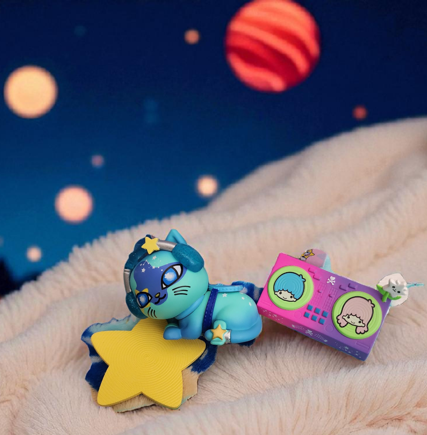 Tokidoki Galastic Cats x Hello Kitty and Friends Mystery Figures