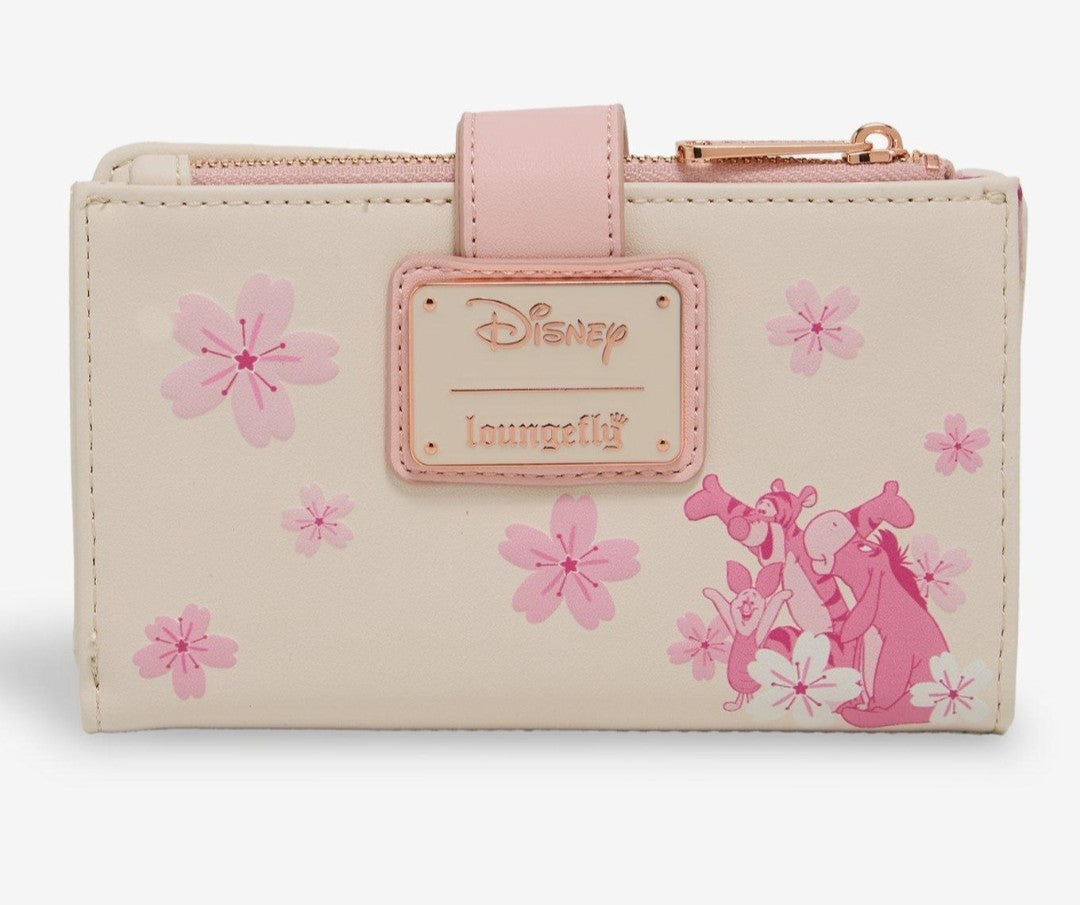 Loungefly Disney Winnie the Pooh Embroidered Cherry Blossom Wallet