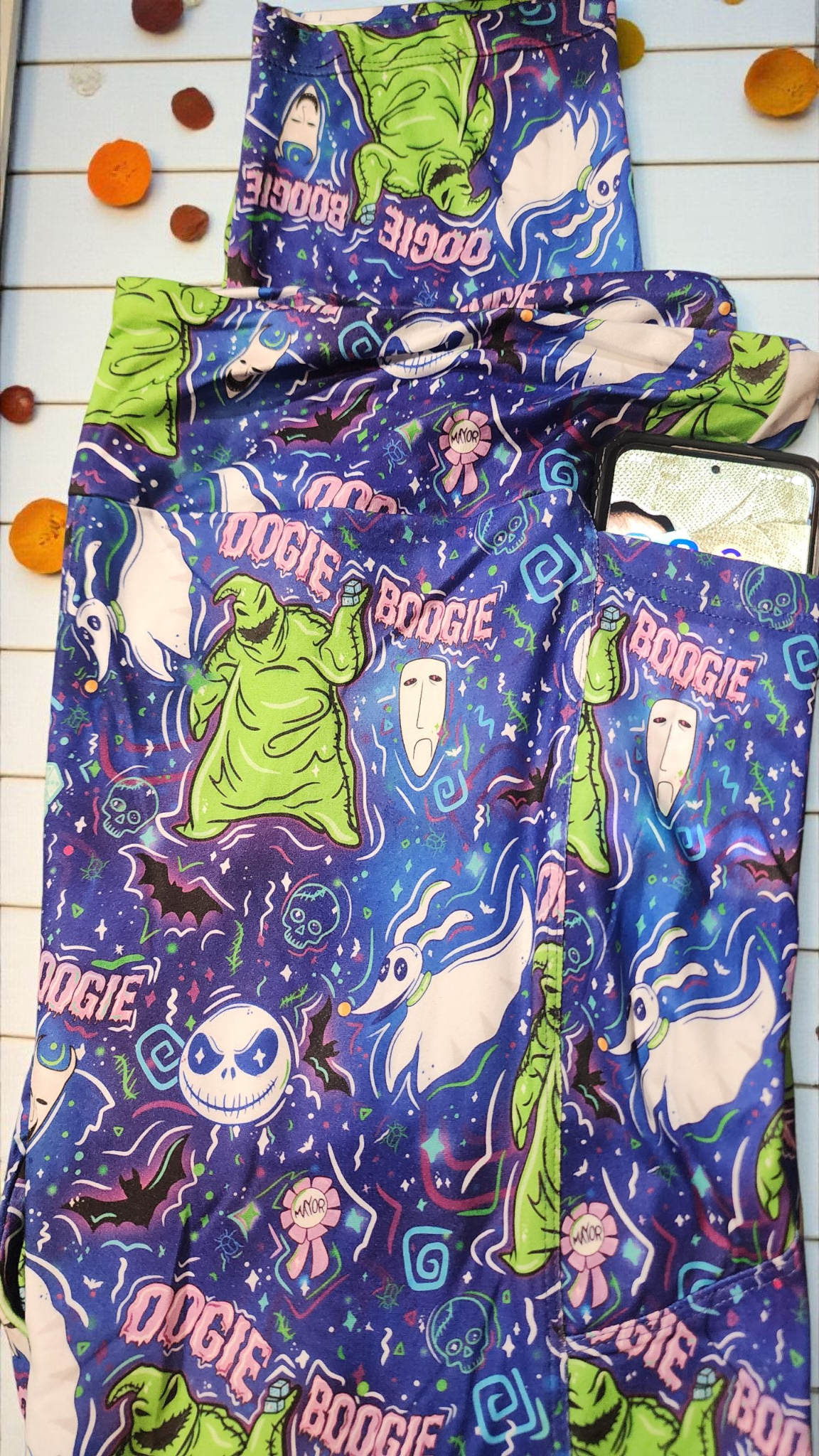 CP Disney Nightmare Before Christmas Oggie Boogie Leggings