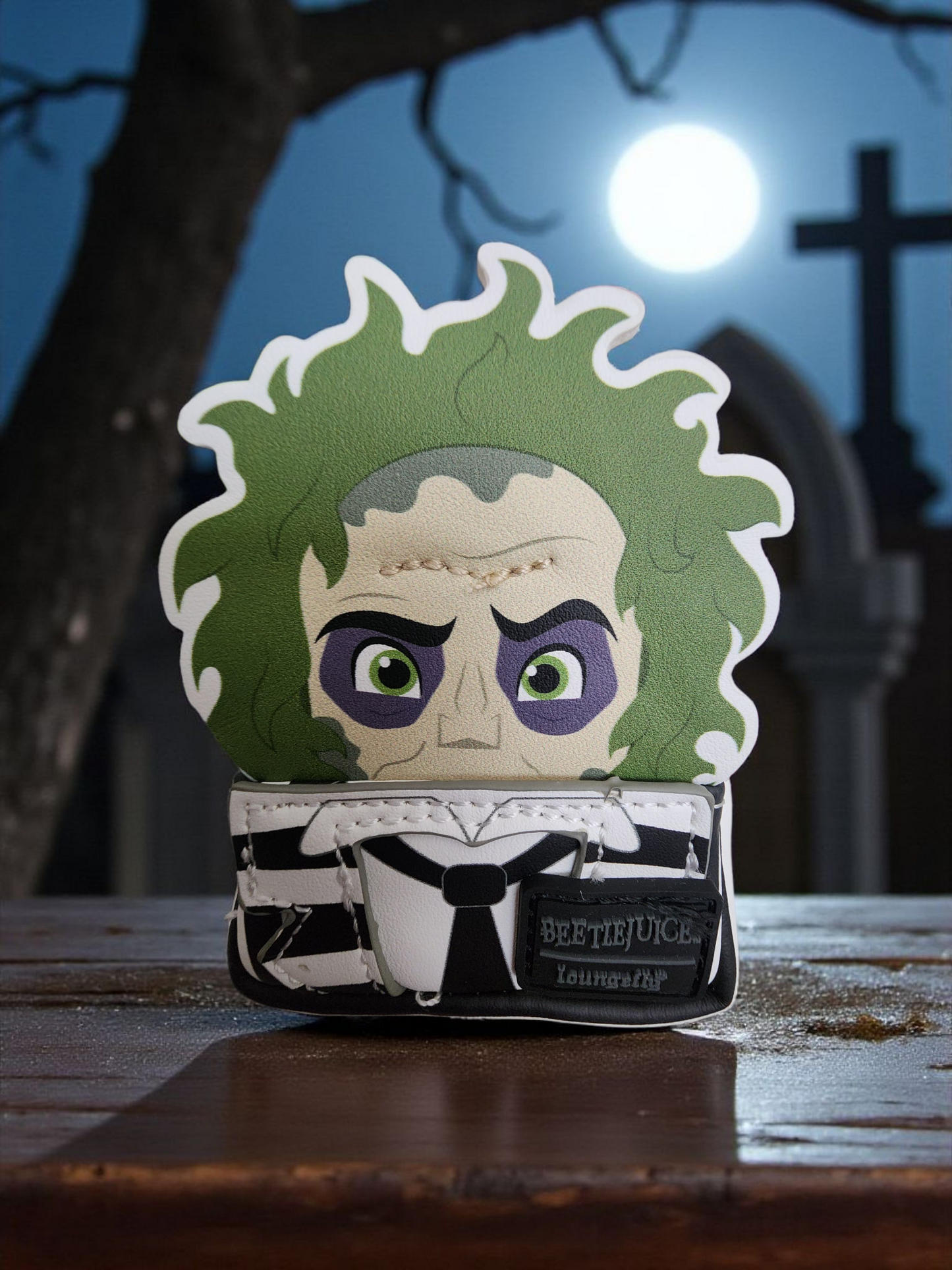 Loungefly Beetlejuice Exclusive Cosplay Mystery Mini Backpack Bag Clips