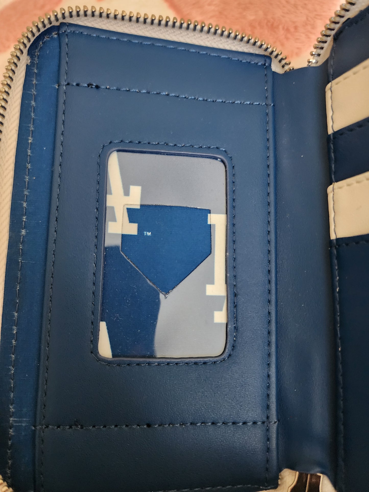 Loungefly MLB Los Angeles Dodgers Patches Zip-Around Wallet
