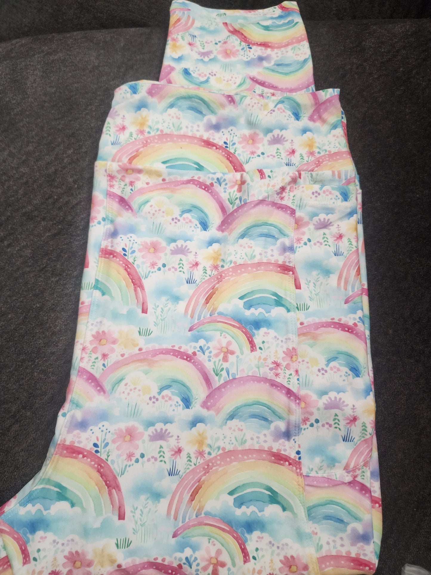 CP Bright Colorful Rainbow Leggings
