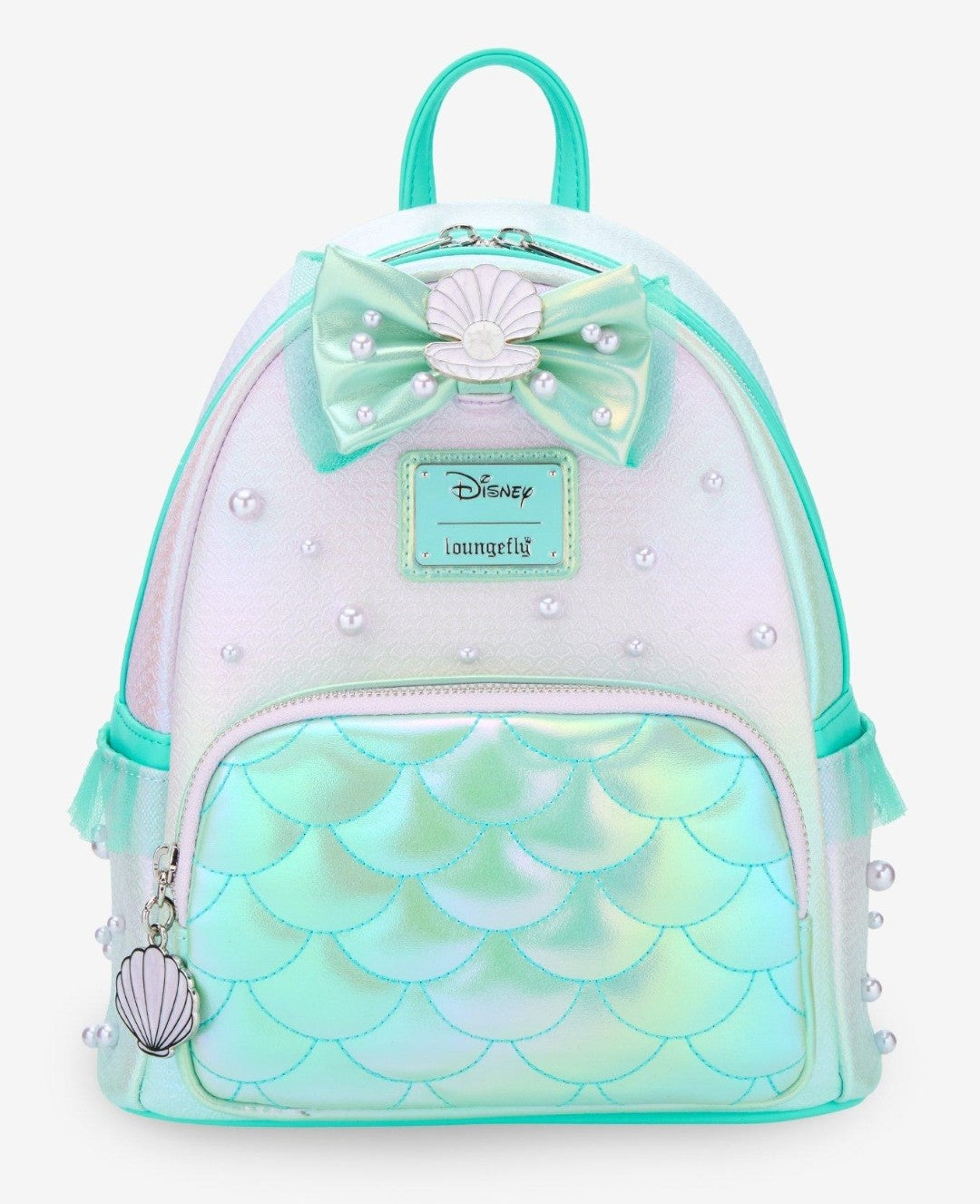 Loungefly Disney The Little Mermaid Iridescent Pearl Exclusive Backpack