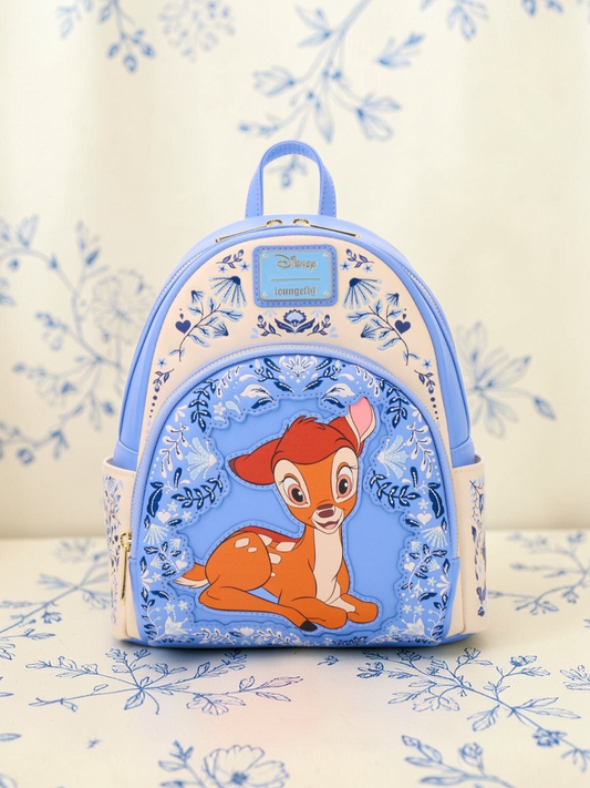 Loungefly Disney Bambi Embroidered Flowers Backpack