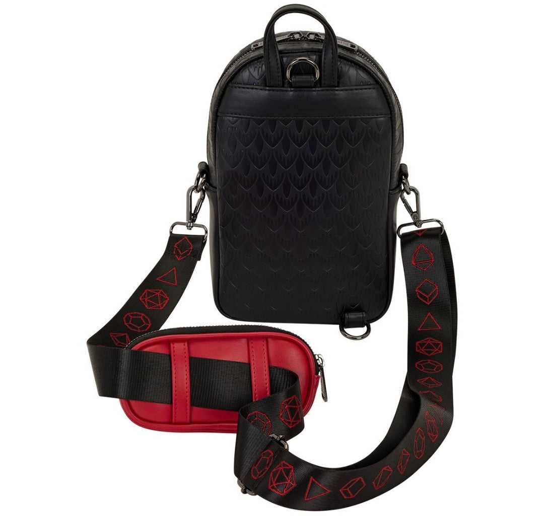 Loungefly Dungeons & Dragons Crossbody Sling Bag