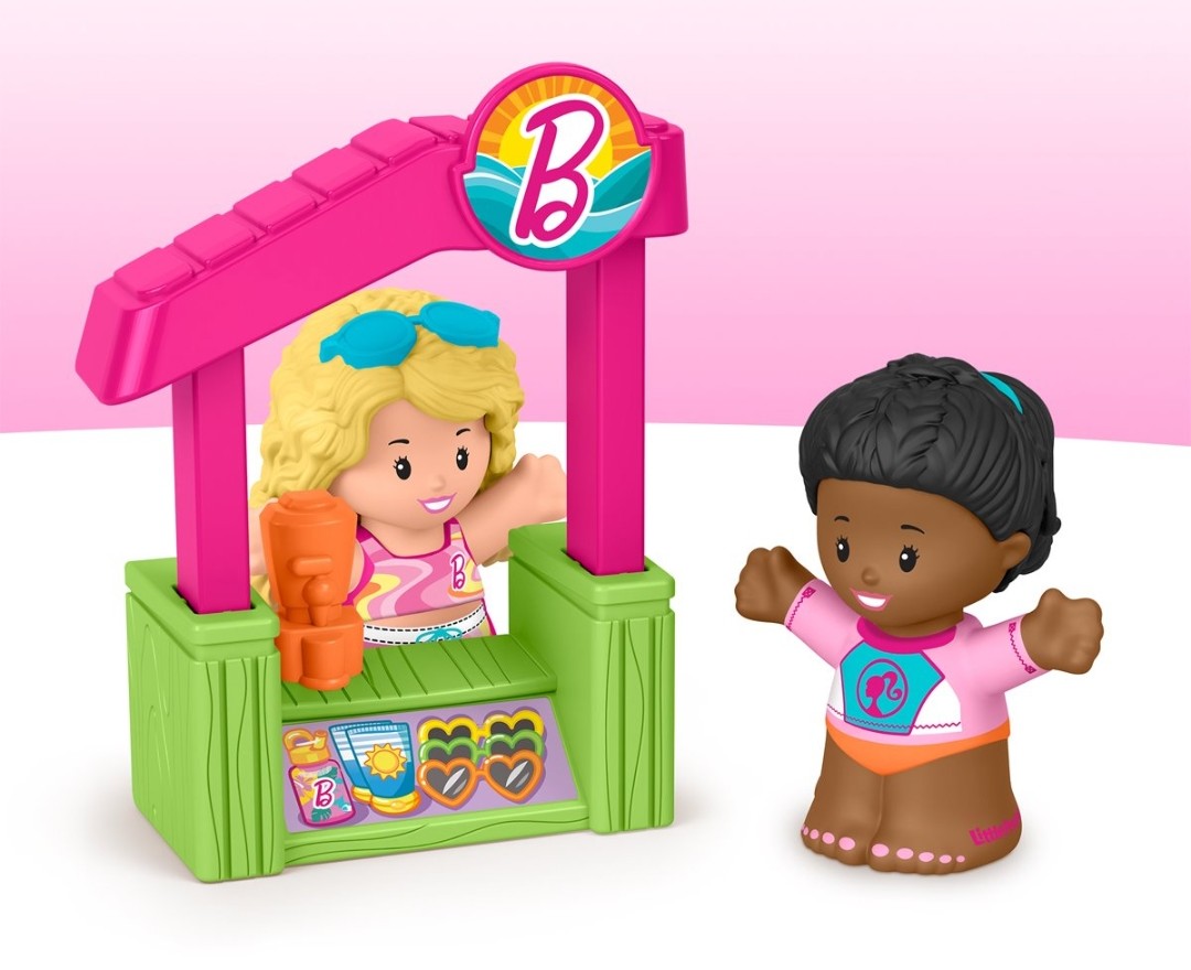 Fisher Price Little People Barbie Beach House Playset