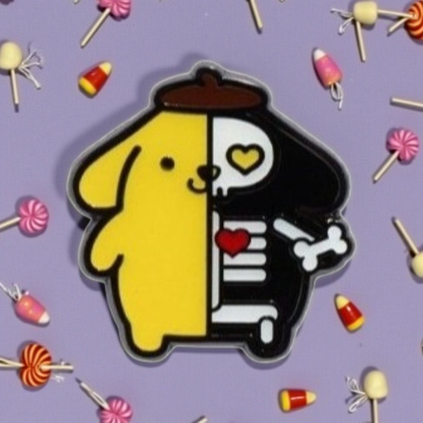 Loungefly Hello Kitty and Friends Skelton Halloween Mystery Pins