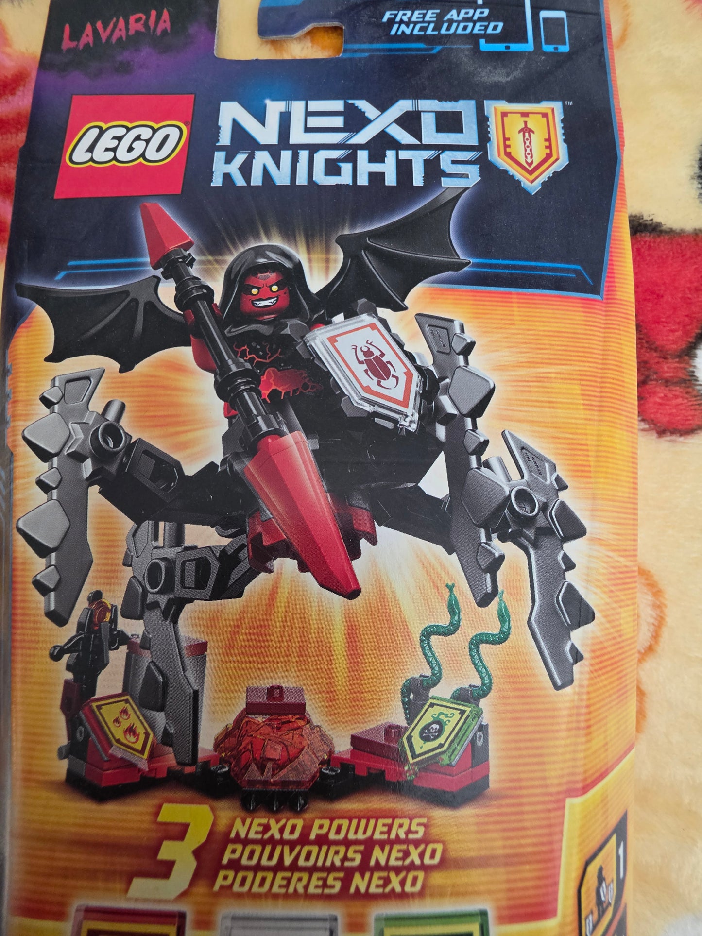 Lego Nexo Knights Ultimate Lavaria Figure "Retired"
