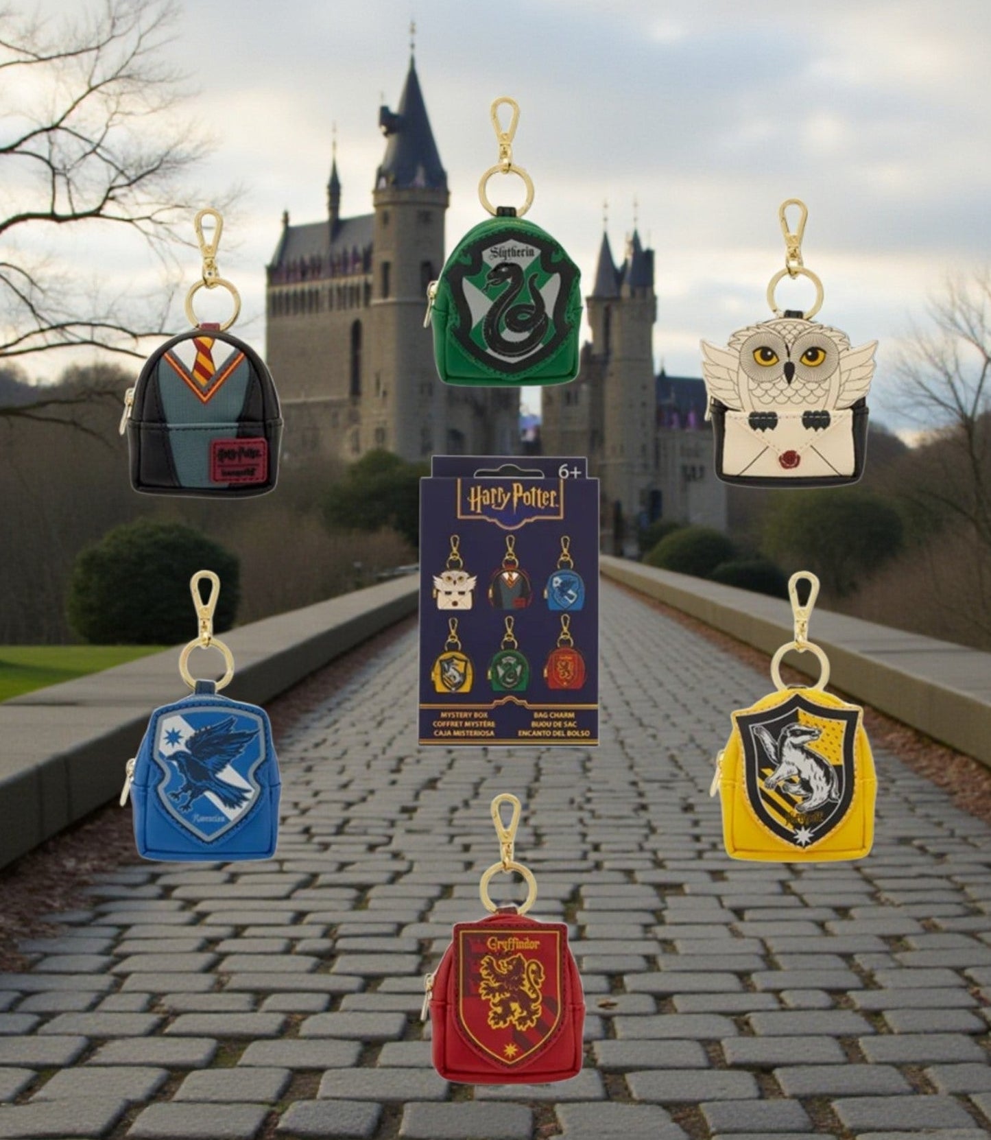 Loungefly Harry Potter Cosplay Mystery Mini-Backpack Bag Charm