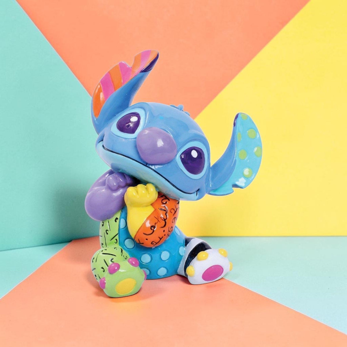Disney Lilo & Stitch Stitch Mini-Statue by Romero Britto