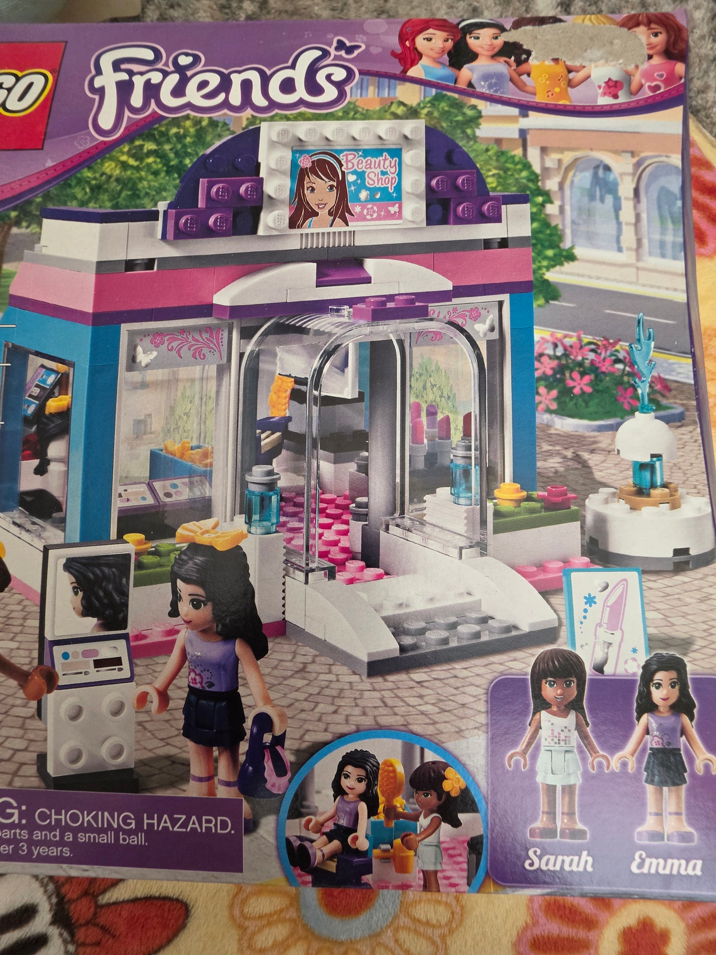 LEGO 3187 Friends Emma Butterfly Beauty Shop "Retired"