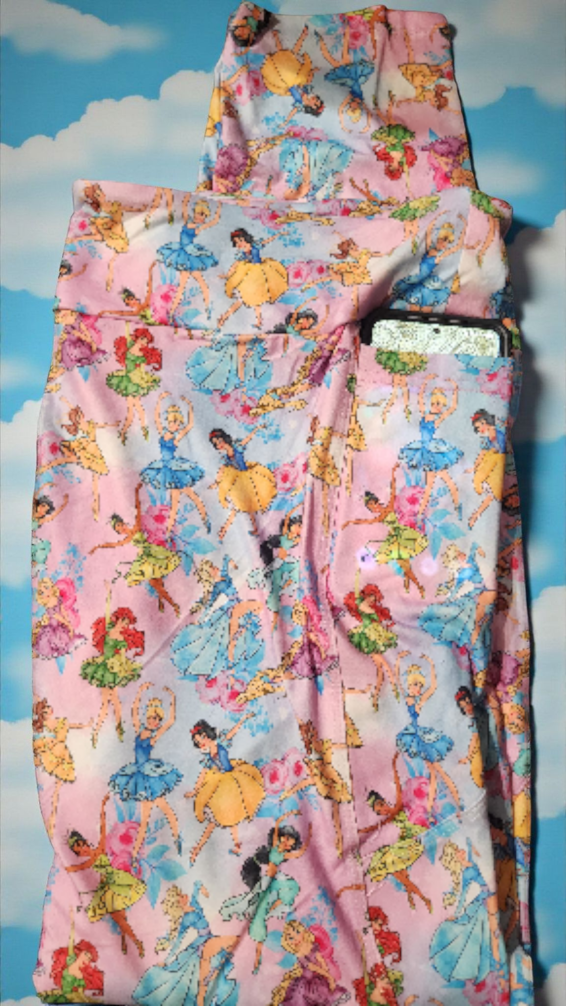 CP Disney Princess Ballerina Colorful Leggings