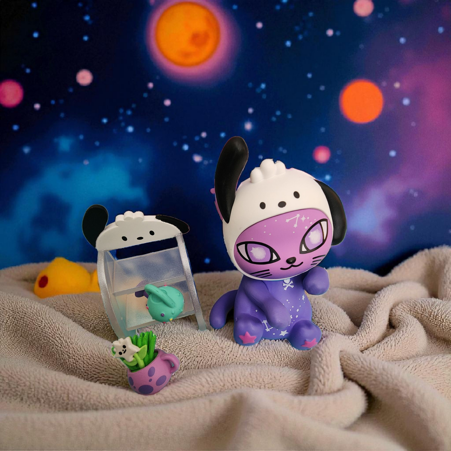 Tokidoki Galastic Cats x Hello Kitty and Friends Mystery Figures