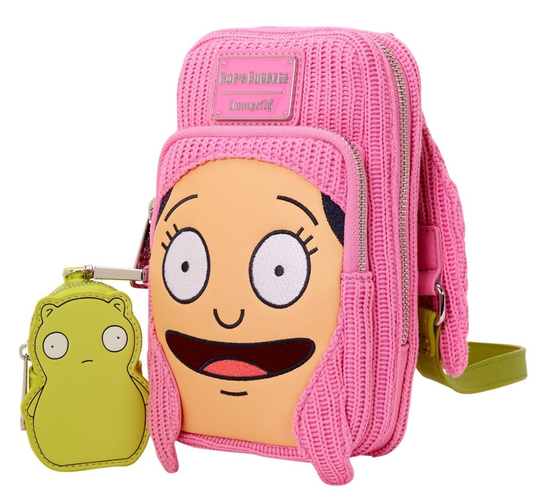 HH) Loungefly Bob's Burgers Louise Cosplay Cellphone Crossbody Bag with Coin Bag