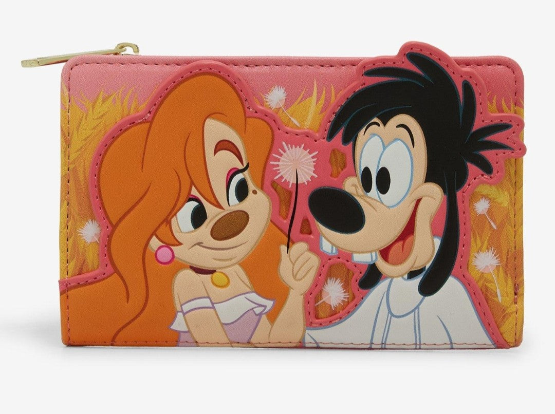 Loungefly Disney Goofy Movie Max and Roxanne Ombre Wallet