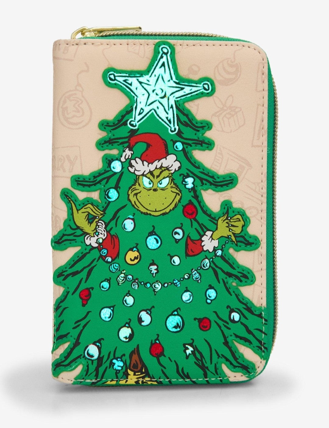 Loungefly Grinch and Max Christmas Wallet