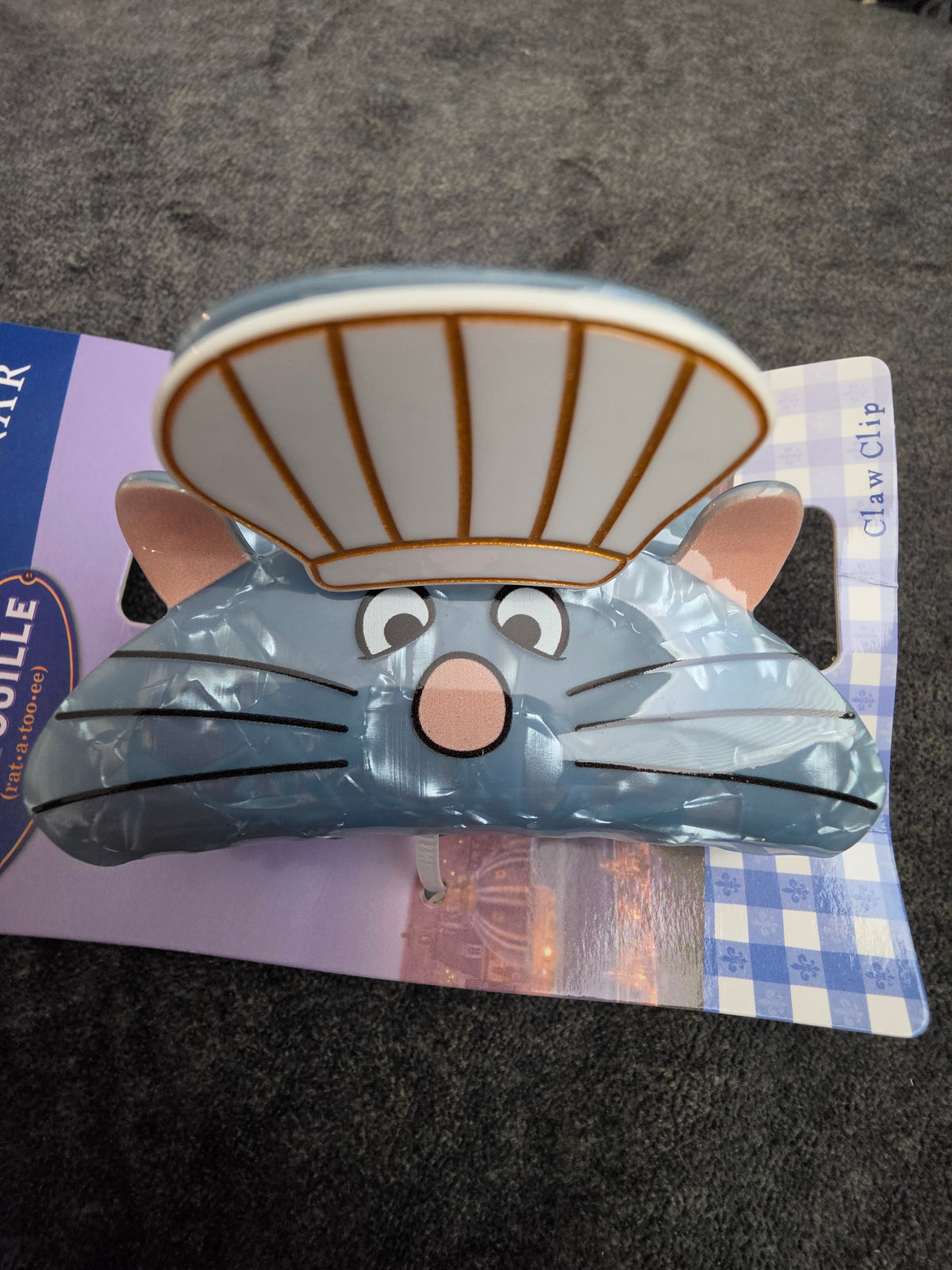 Disney Pixar Ratatouille Remy Chief Hair Clip