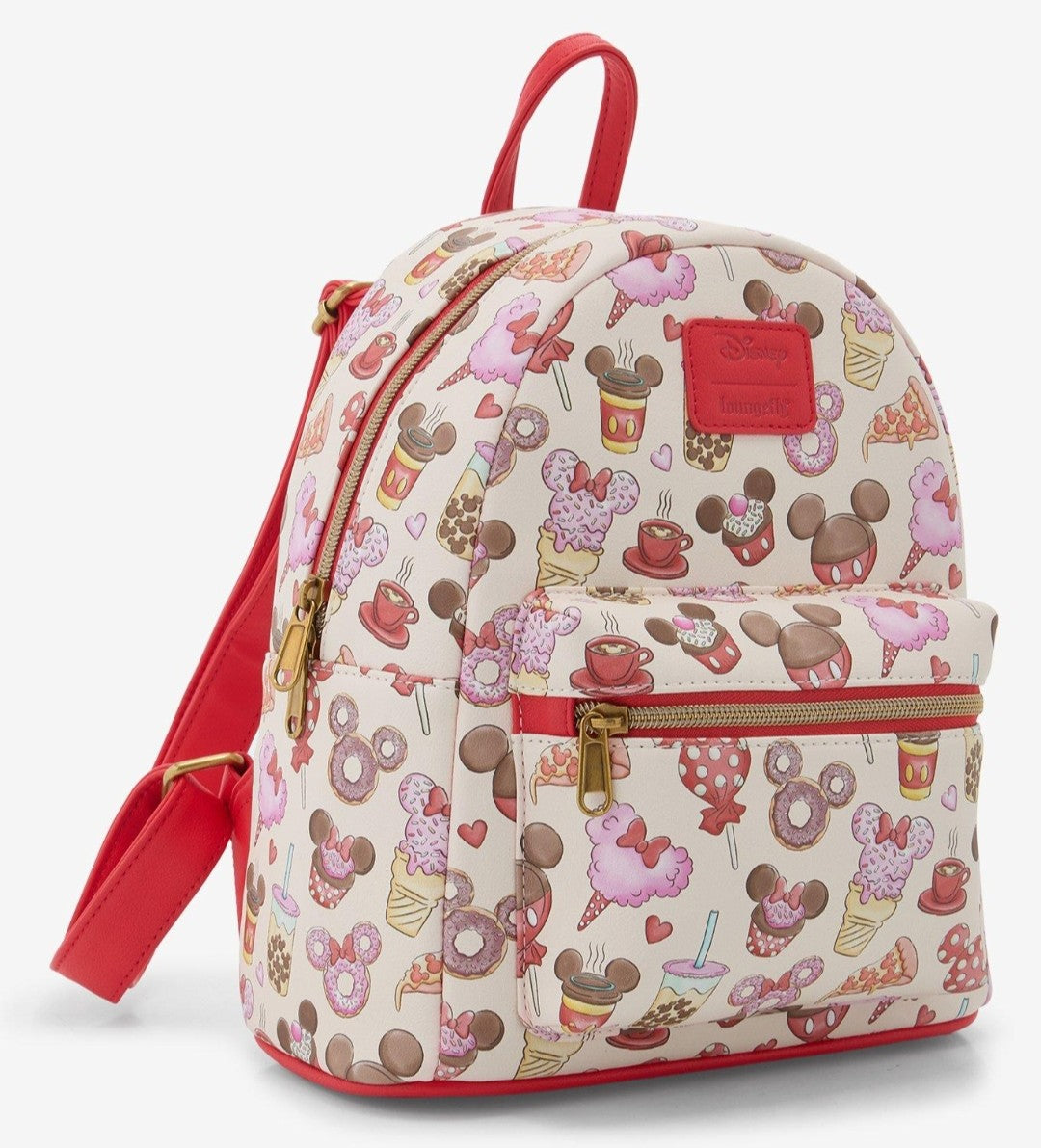 Loungefly Mickey Disney Park Valentine's Treats Backpack