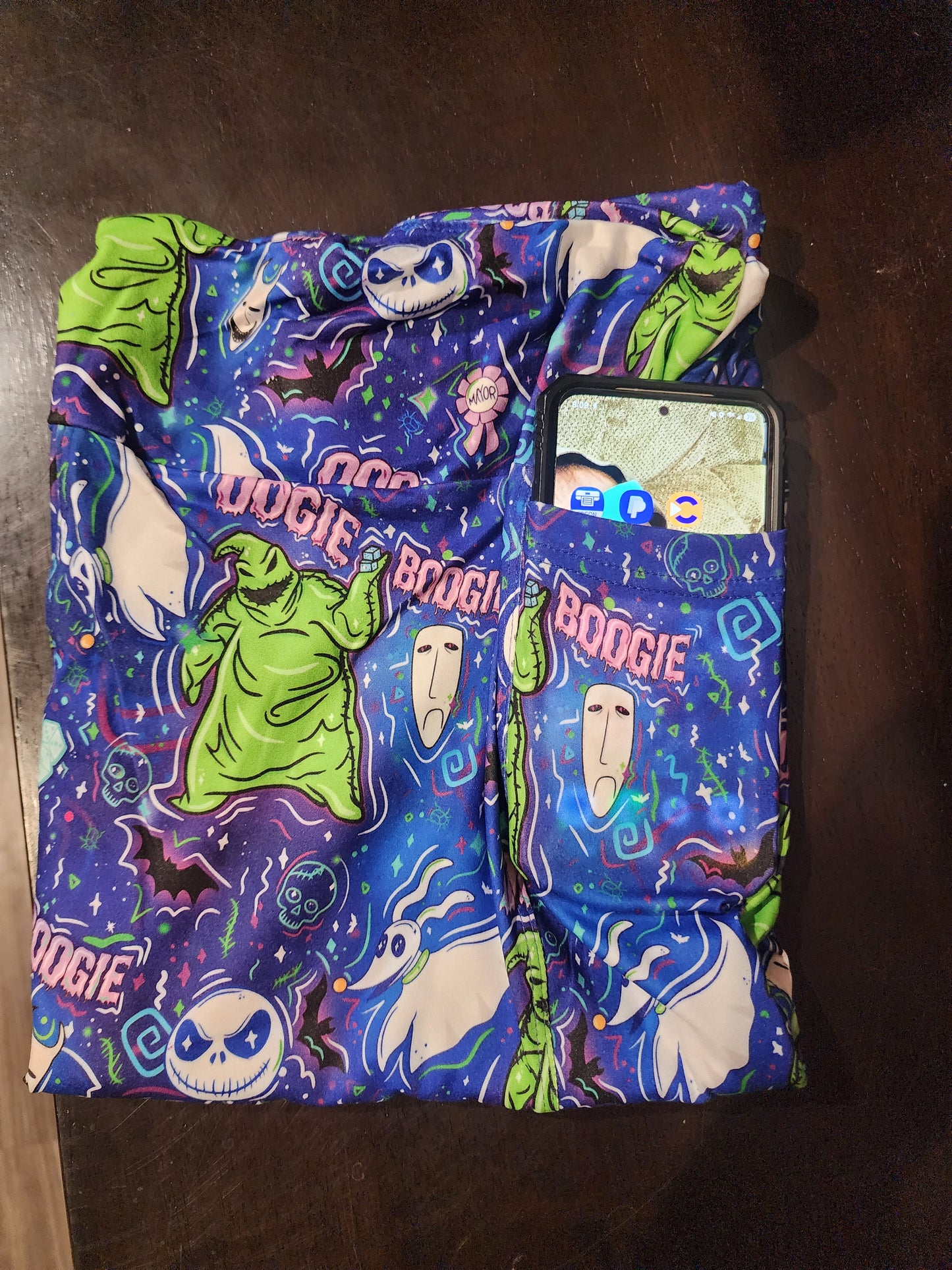 CP Disney Nightmare Before Christmas Oggie Boogie Leggings