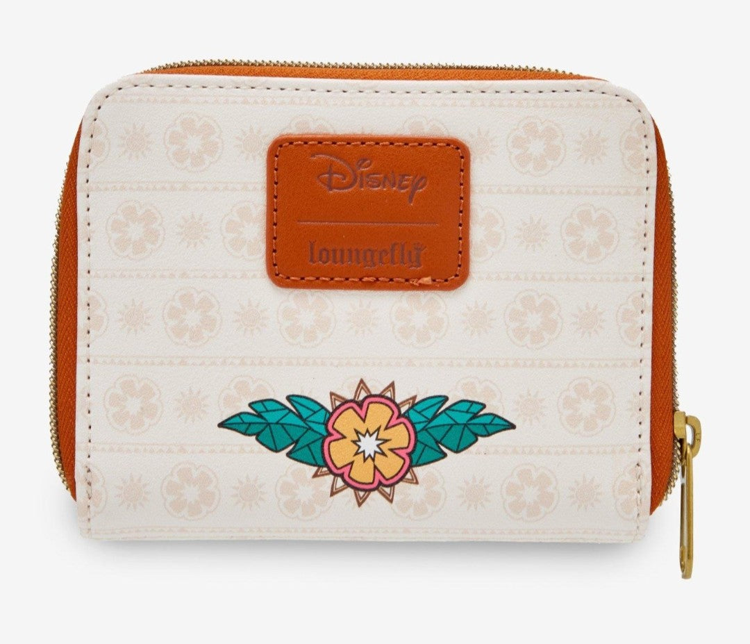 Loungefly Disney Moana, Pua, and Heihei Stained Glass Wallet