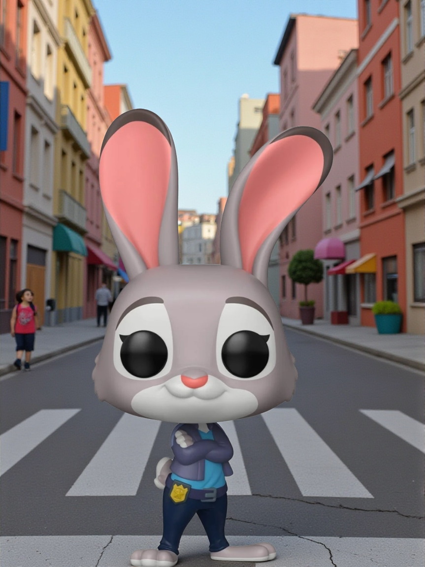 Funko Pop Disney Zootopia 2 Nick Wilde, Judy Hopps and Gazelle Pop Figures