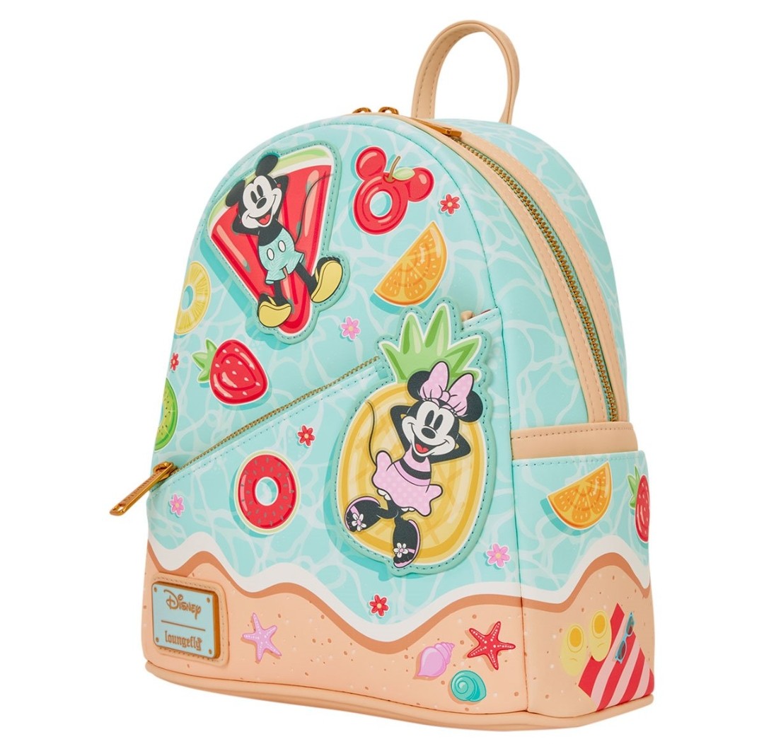 Loungefly Disney Mickey & Minnie Beach Fun Backpack