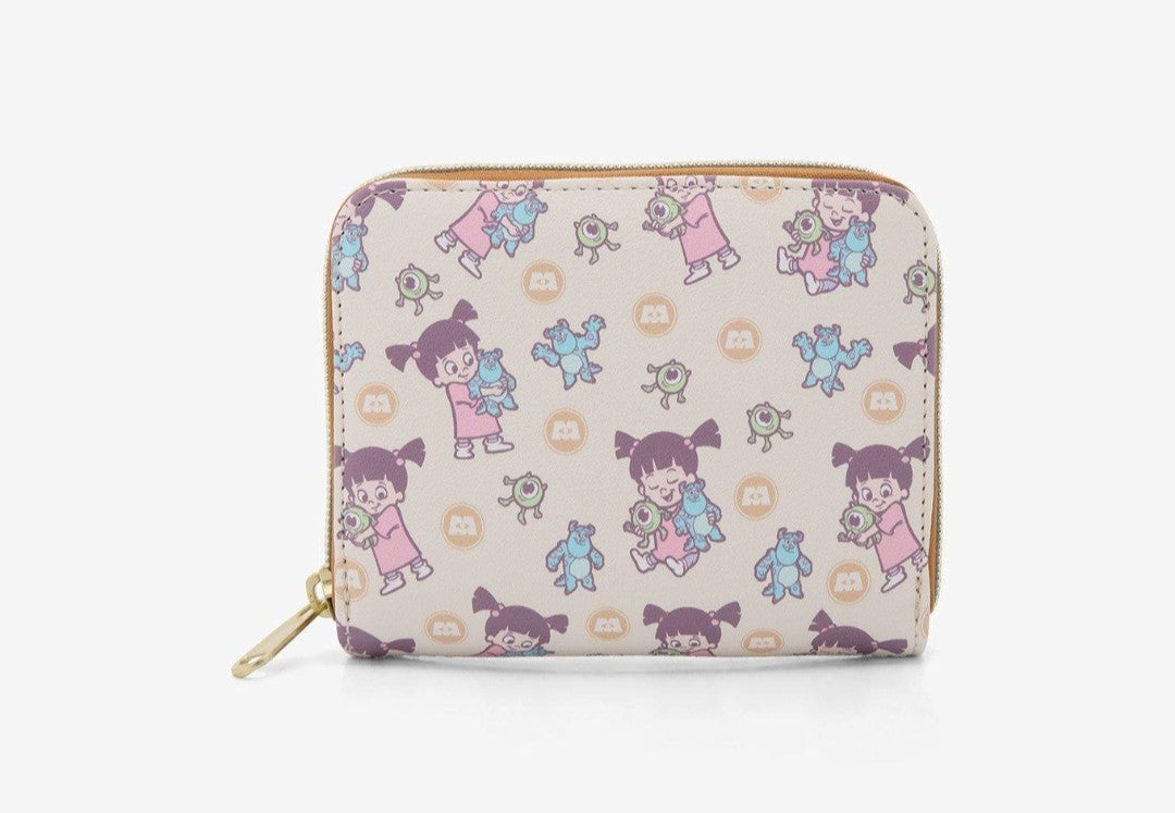 Loungefly Disney Monsters Inc Boo with Mike and Sulley Wallet