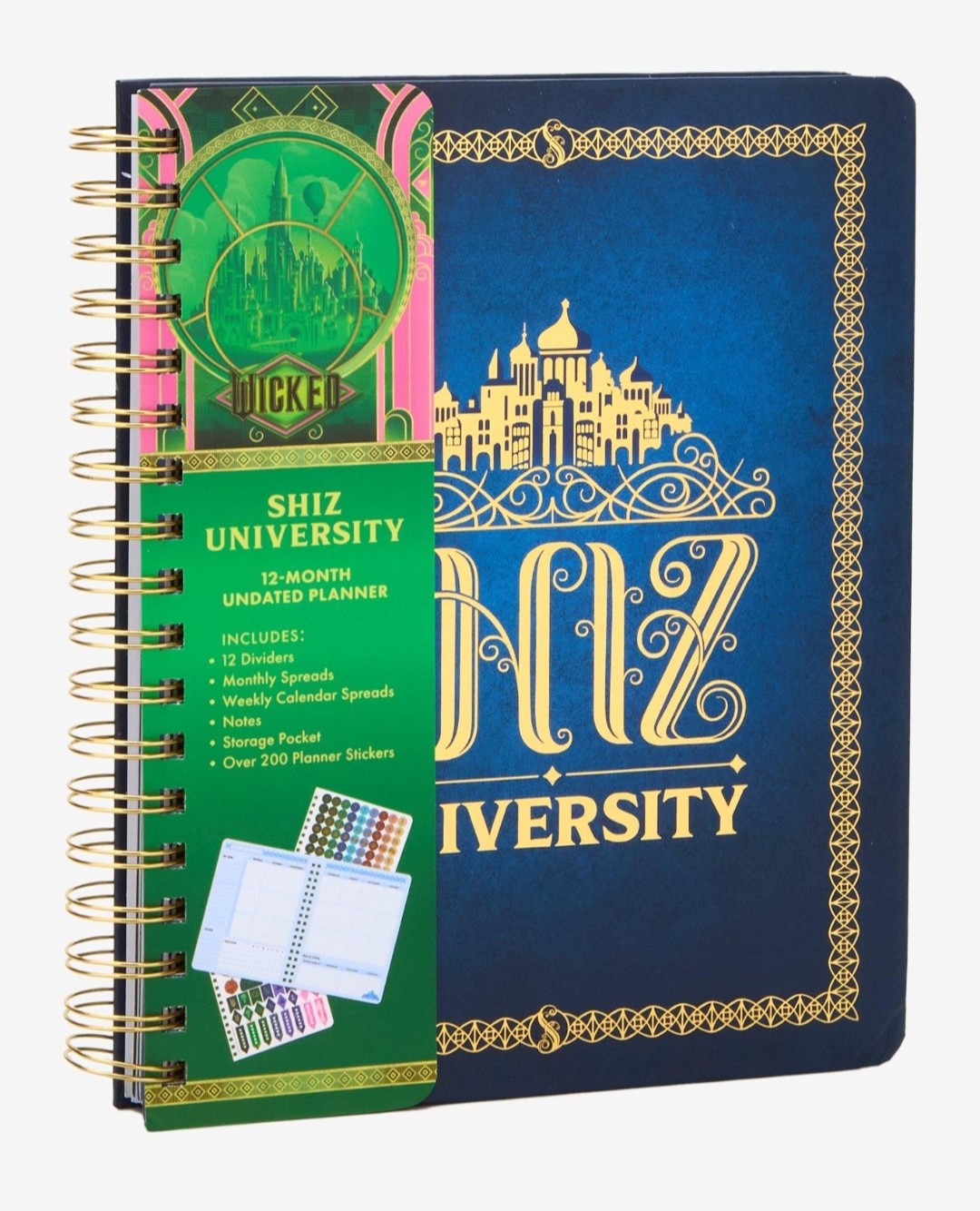 Wicked Shiz University 12 Month Planner