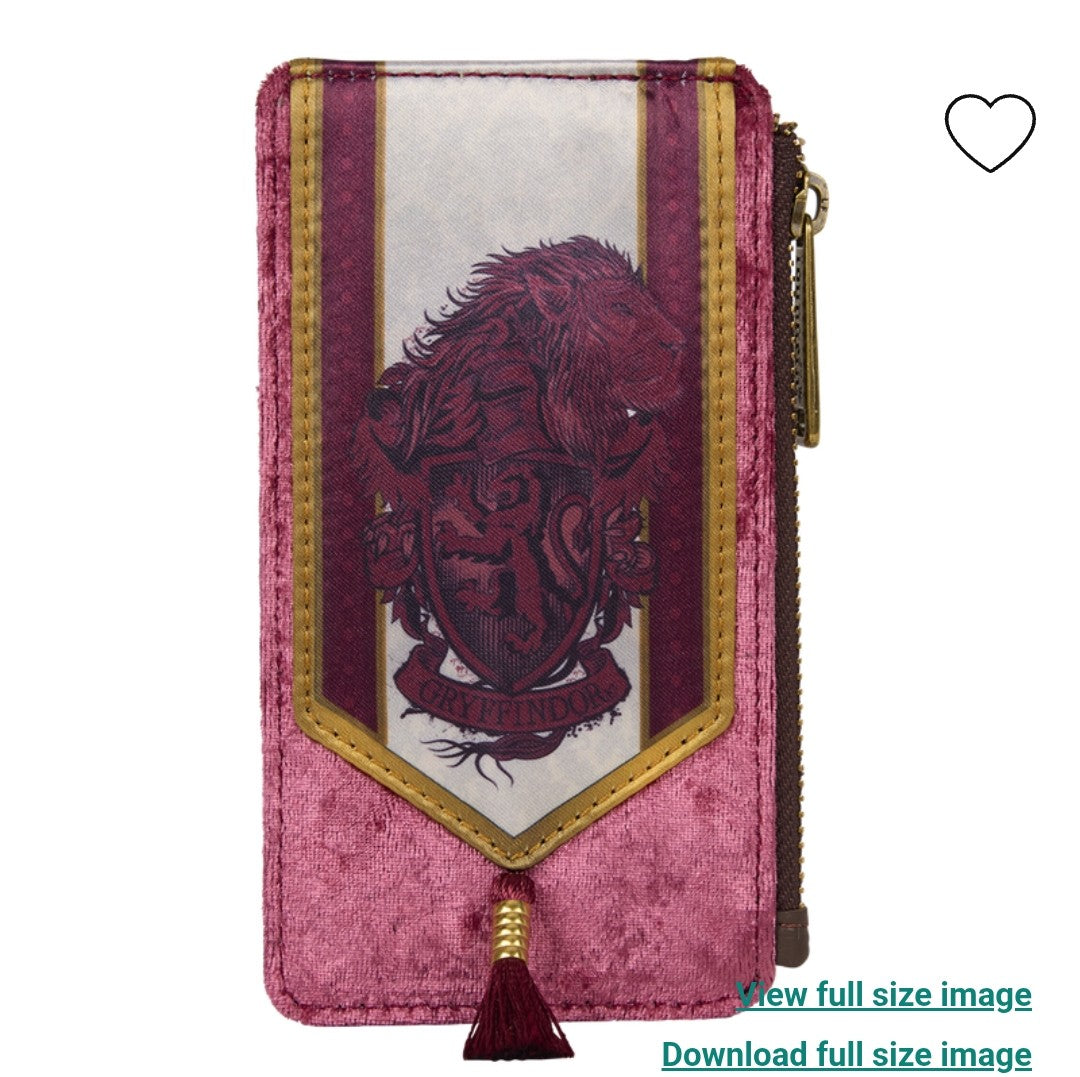 Loungefly Harry Potter Hogwarts Gryffindor Card Holder