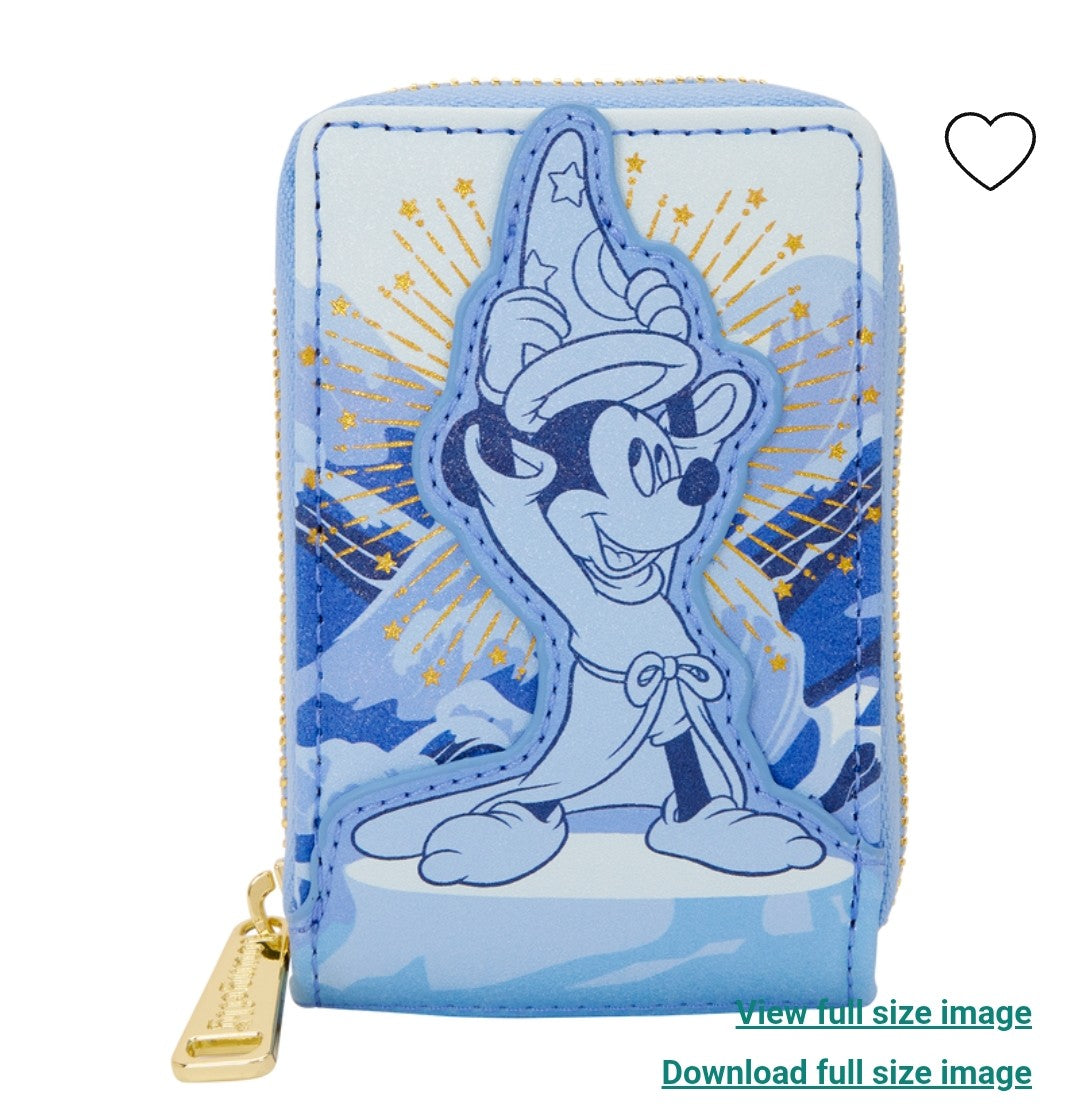 Loungefly Disney Fantasia Accordion Card Wallet