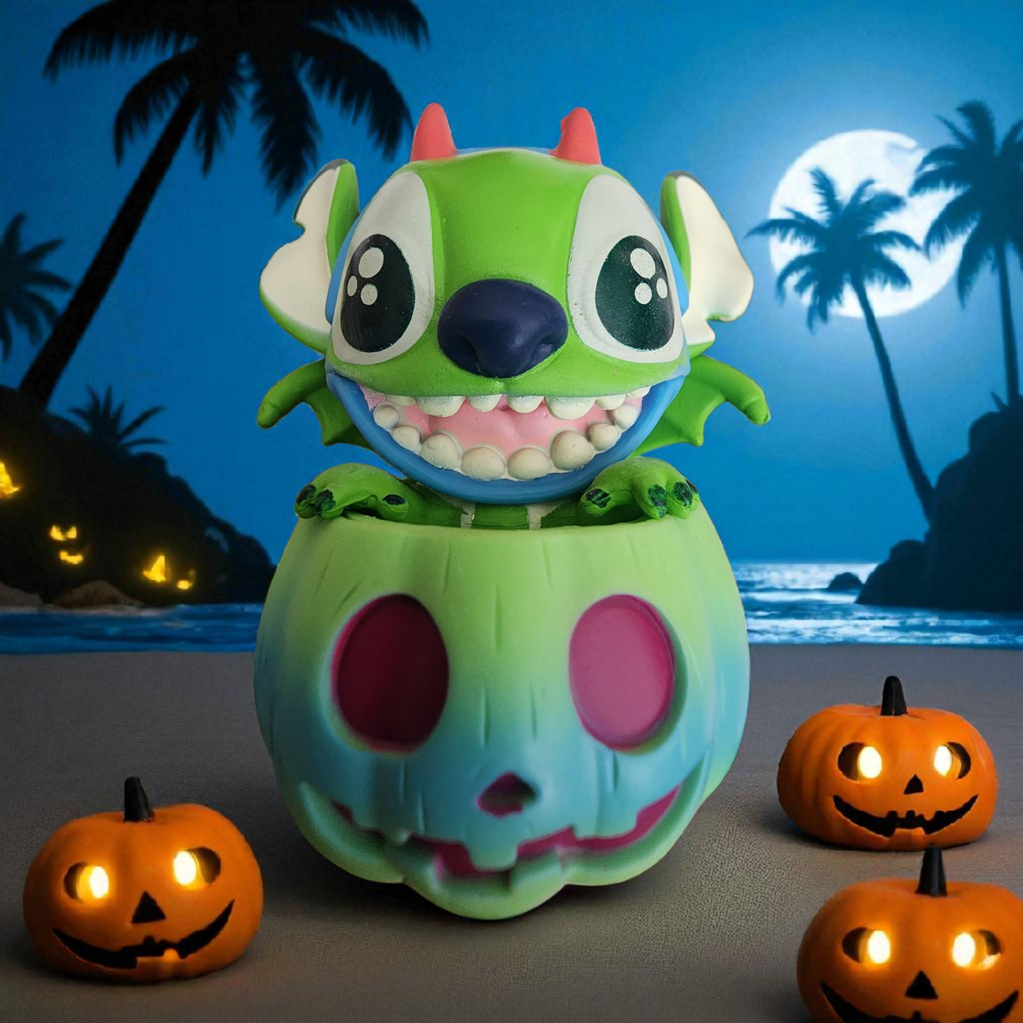 Disney Mickey and Friends Pumpkin Halloween Figures