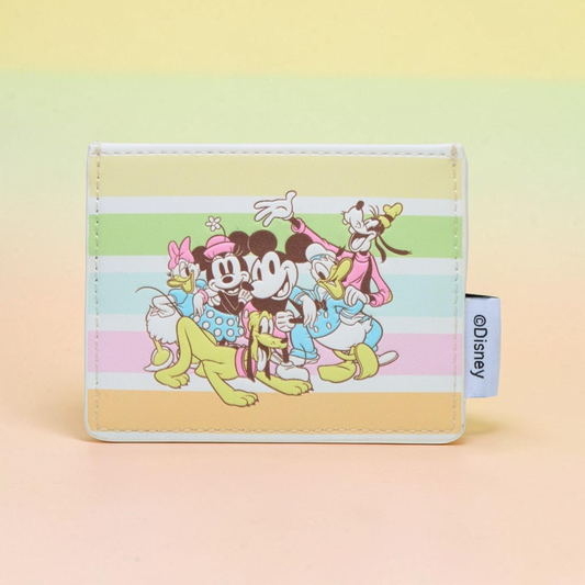 Loungefly Disney Mickey and Friends Sensational Six Stripe Cardholder