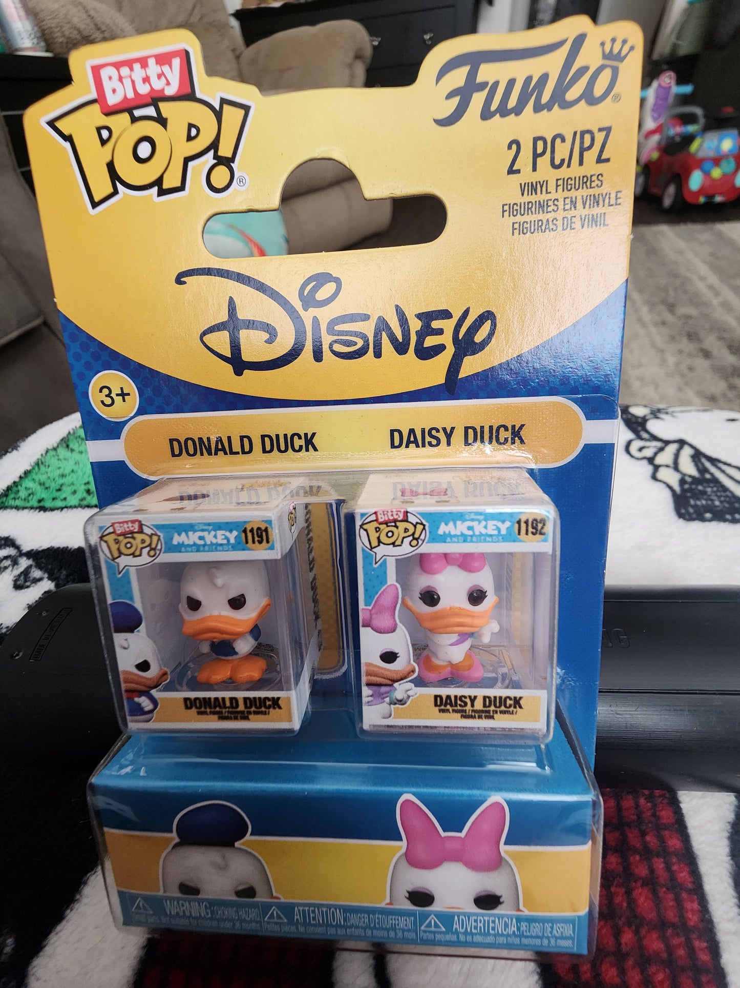 Funko Disney Mickey and Minnie Bitty Pop 2 Pack Set