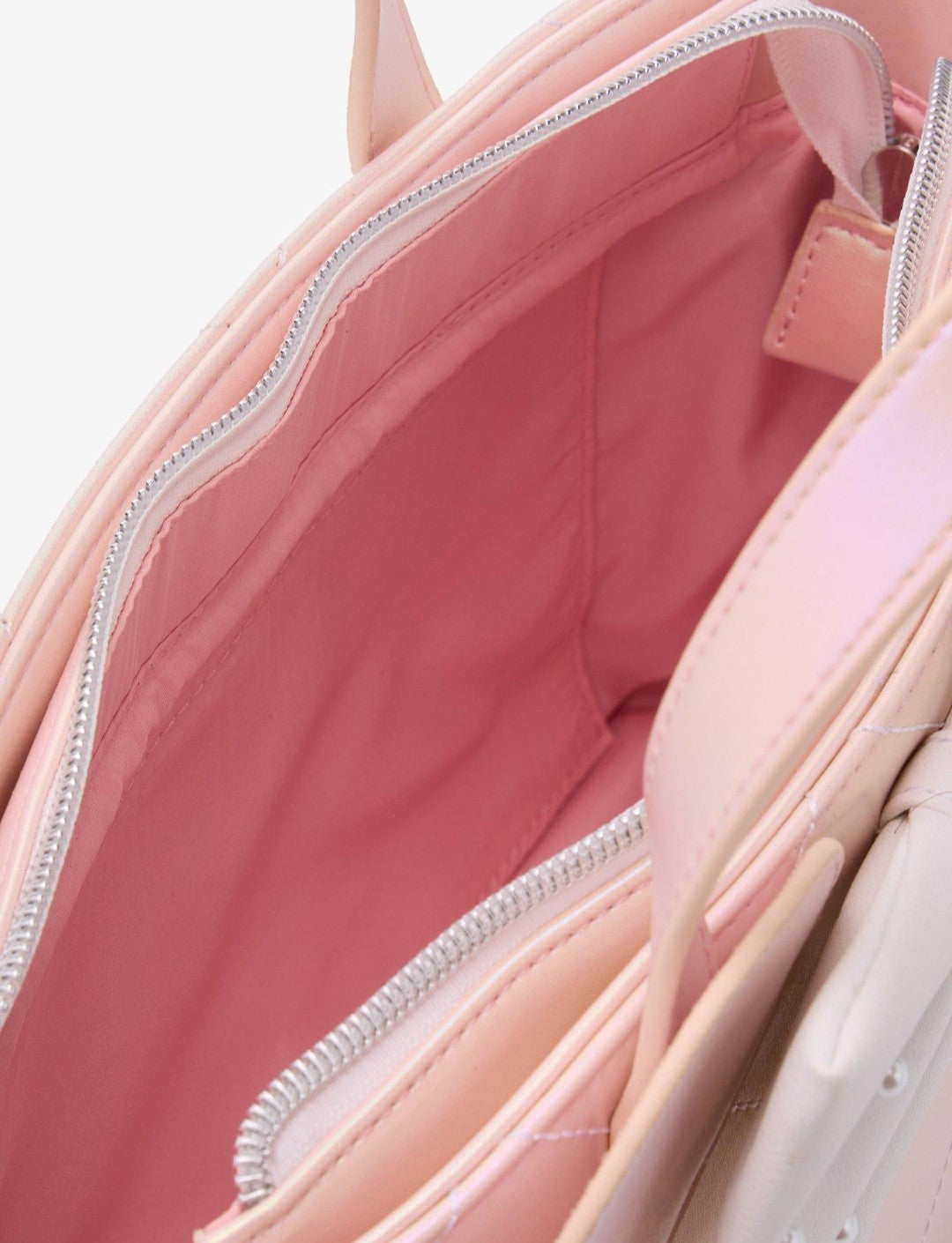 Loungefly Disney Minnie Mouse Pearlescent Pink Mini Handbag