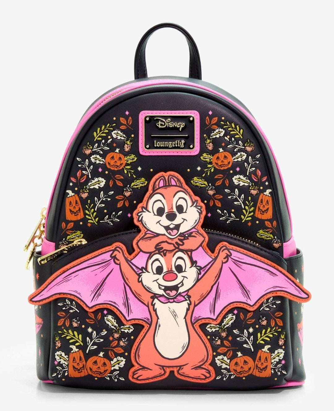 Loungefly Disney Chip 'n' Dale Halloween Bat Backpack