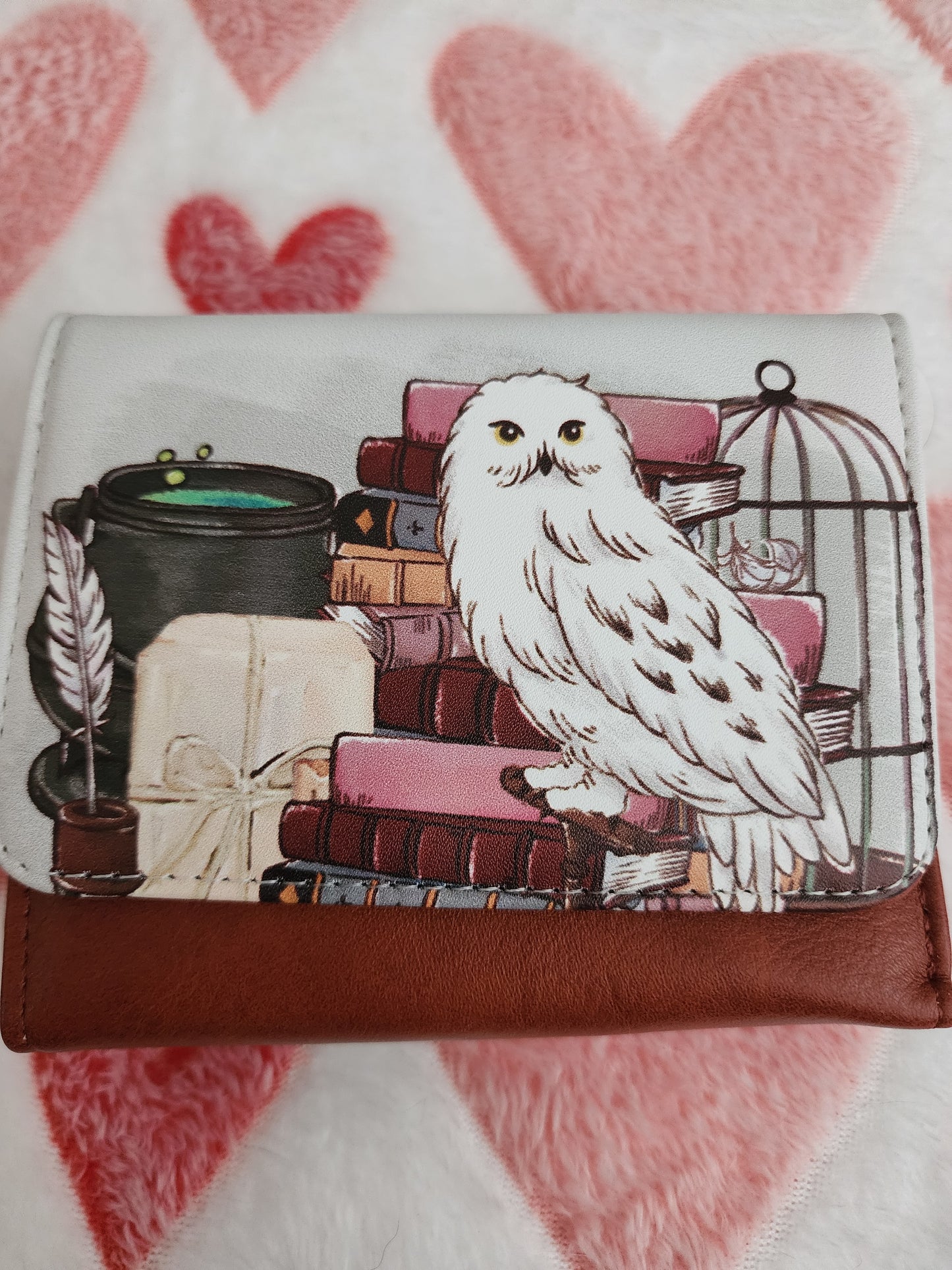 Loungefly Harry Potter Hedwig Suitcase Wallet