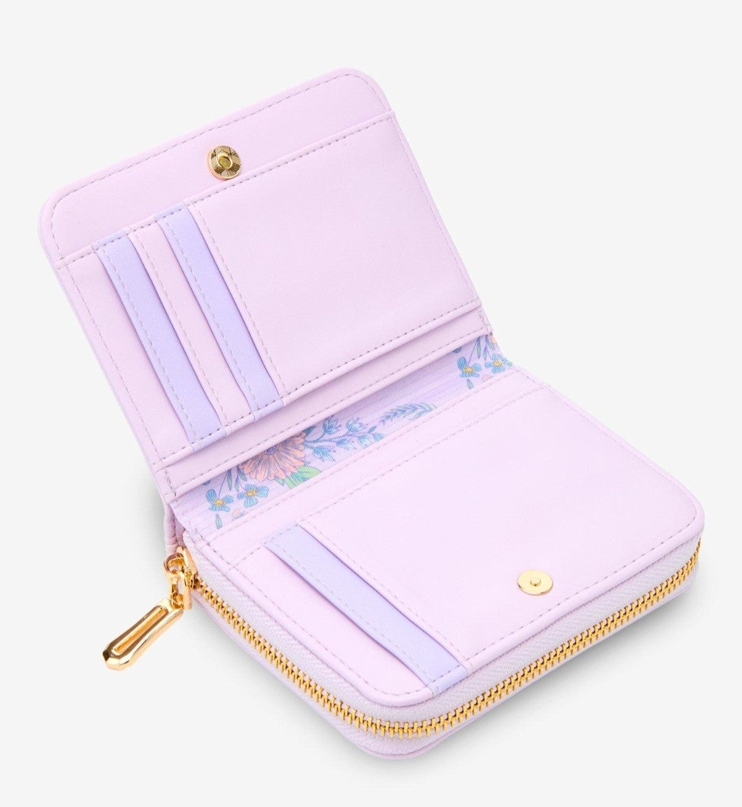 Loungefly Disney Rapunzel and Max Embroidered Floral Wallet