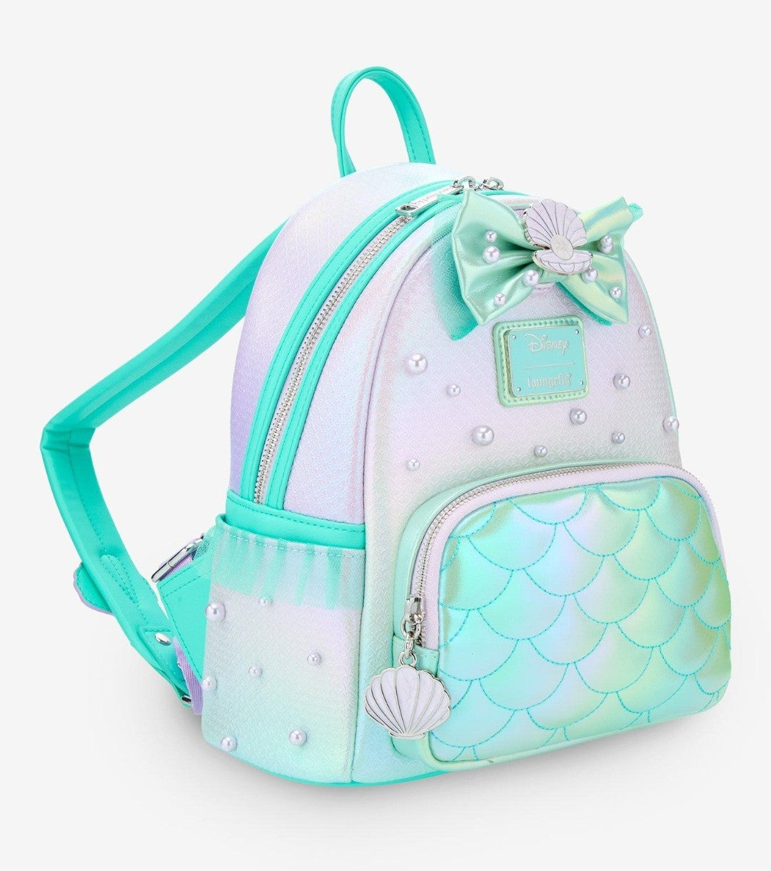 Loungefly Disney The Little Mermaid Iridescent Pearl Exclusive Backpack
