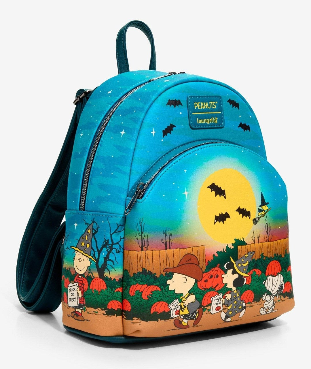 Loungefly The Peanuts Gang Halloween Trick or Treating Backpack