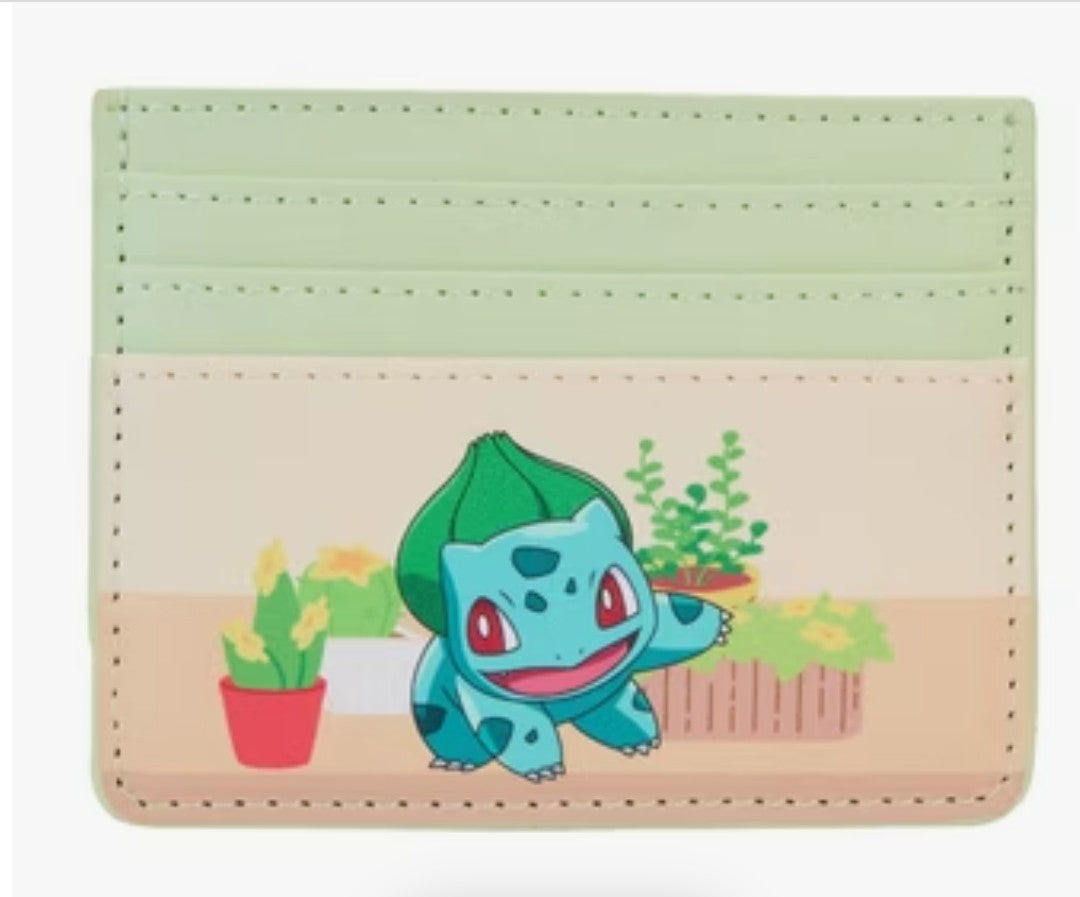 Loungefly Pokemon Plants Exclusive Cardholder