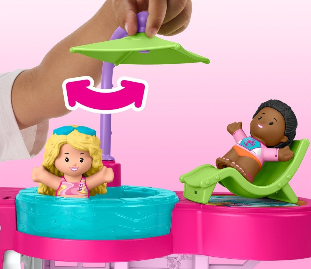 Fisher Price Little People Barbie Beach House Playset