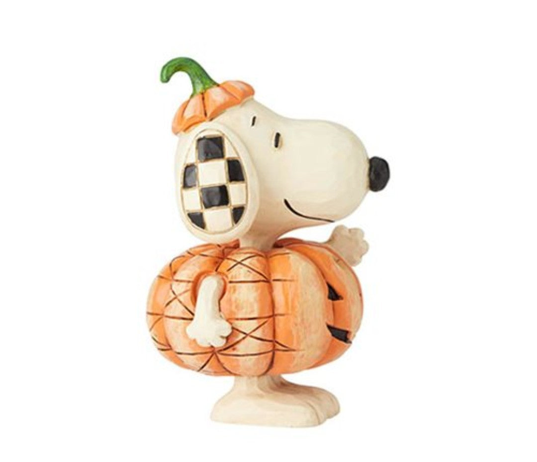Jim Shore Peanuts Snoopy Pumpkin Halloween Figure